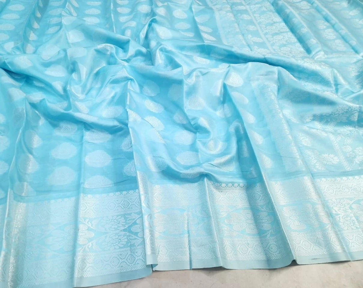 Student Budget Combo Set from RidaLife.com – Katan Saree, Hair Band, Digital Watch, Bangles, Ring & Gift Box